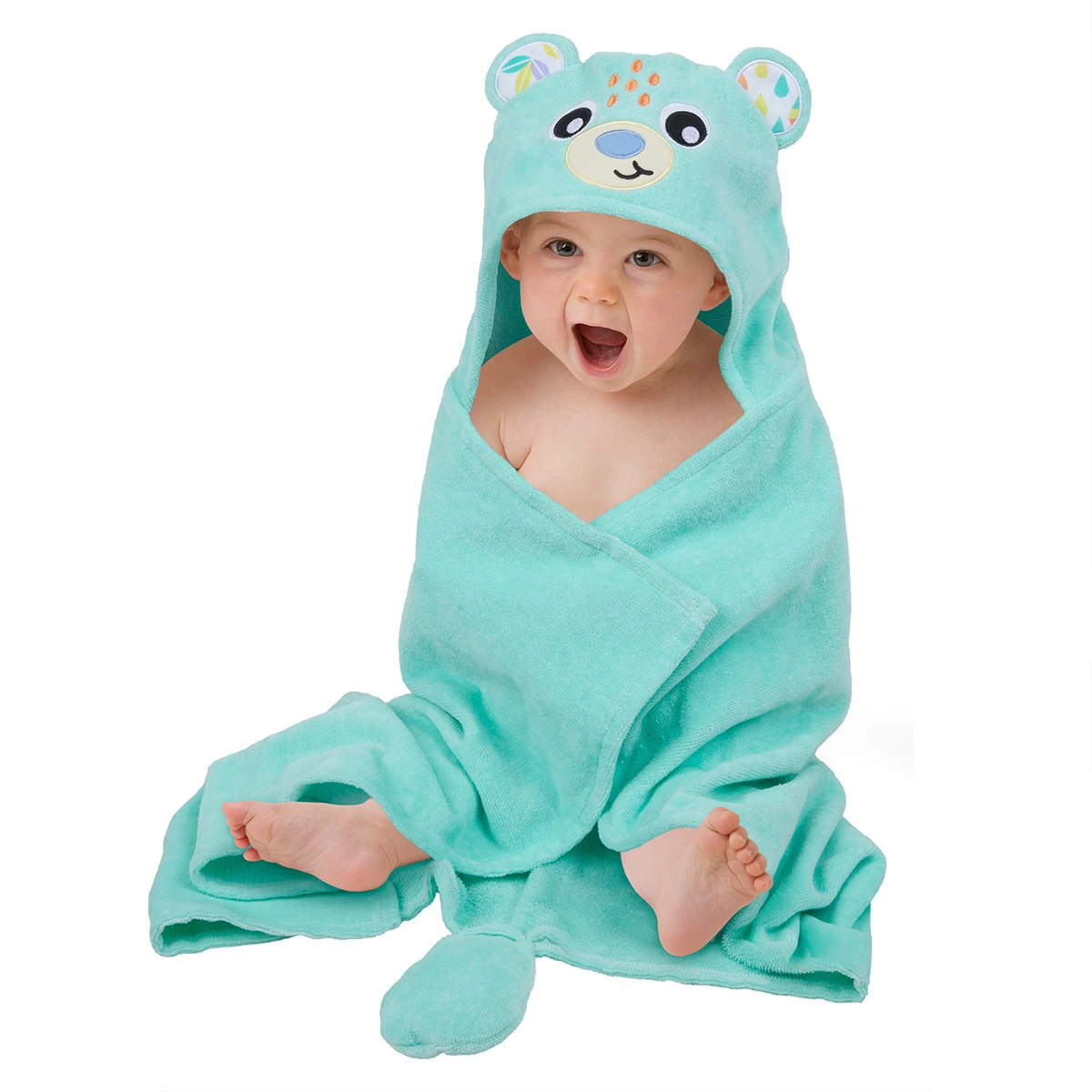 Playgro Friendly Forest Bear Badcape P0188234 Playgro Friendly Forest Bear Badcape P0188234 -Bekende Babyartikelen Winkel 0188234 2