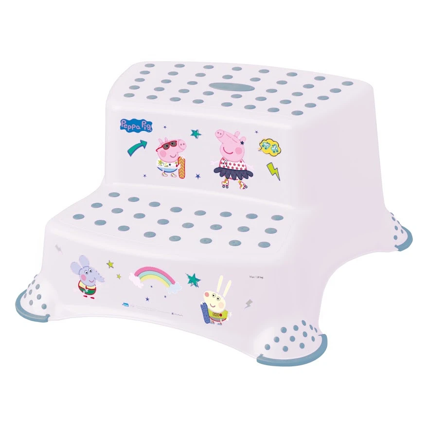 Keeeper Peppa Pig Wit 2 Treden Opstapje 1003251919400 Keeeper Peppa Pig Wit 2 Treden Opstapje 1003251919400 -Bekende Babyartikelen Winkel 10032 519 194