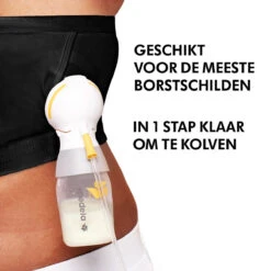Medela Hands-Free Kolf BH Zwart Maat S 101043800 -Bekende Babyartikelen Winkel 1200x1200