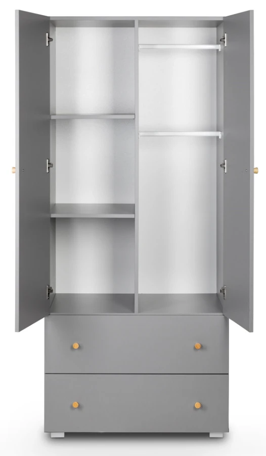 Babykamer Bo: Ledikant, Commode en 2-Deurskast Babykamer Bo: Ledikant, Commode En 2-Deurskast -Bekende Babyartikelen Winkel 2 deurskast bo 3