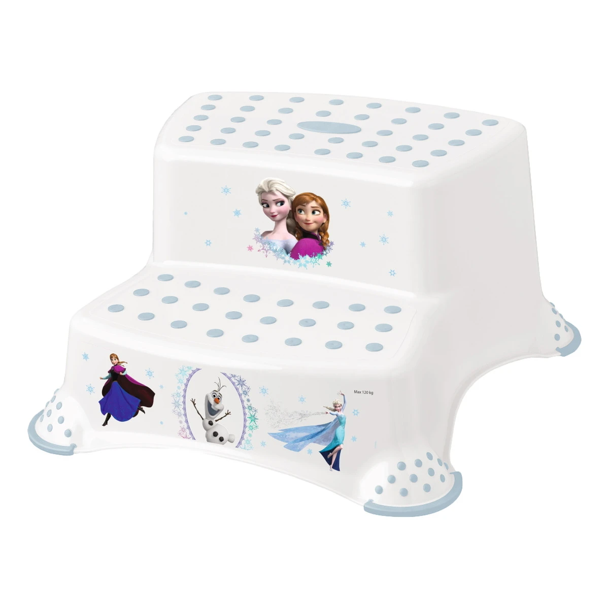Keeeper Frozen Wit 2 Treden Opstapje 10032 Keeeper Frozen Wit 2 Treden Opstapje 10032 -Bekende Babyartikelen Winkel 2 treden trapje