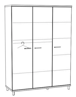 Meegroei Babykamer Naomi: Meegroei Ledikant, Commode En 3-Deurskast 7 Meegroei Babykamer Naomi: Meegroei Ledikant, Commode En 3-Deurskast -Bekende Babyartikelen Winkel 3 deurskast naomi naok3 2