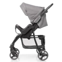 4Baby Rapid XXIII Grey Melange Wandelwagen -Bekende Babyartikelen Winkel 4baby rapid grey melange wandelwagen 3