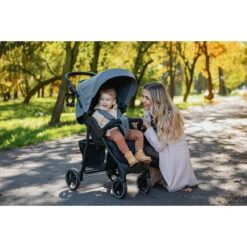 4Baby Rapid XXIII Grey Melange Wandelwagen -Bekende Babyartikelen Winkel 4baby rapid xxiii wandelwagen sfeer 3
