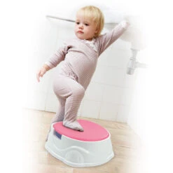 Dolu Roze 3-in-1 Potje 7173 -Bekende Babyartikelen Winkel 7173 c dolu roze 3 in 1 potje 7173