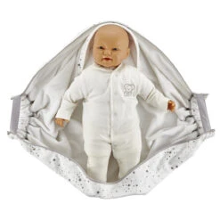 Babyjem Wit/Grijs Wikkeldeken 1116431 -Bekende Babyartikelen Winkel Babyjem Wit Grijs Wikkeldeken 1116431 6