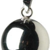Babylonia Bola Effen Bal Zilver Zwangerschapsketting Met Babybel VZ100 -Bekende Babyartikelen Winkel Babylonia Bola Effen 20mm Zwangerschapsketting met Babybel 4