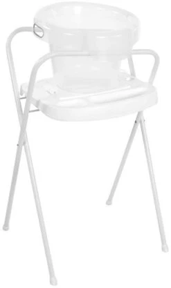 Bébé-jou Bebe-Jou Wit 98 Cm Click Badstandaard 220001 -Bekende Babyartikelen Winkel Bebe Jou Badstandaard Click Wit3