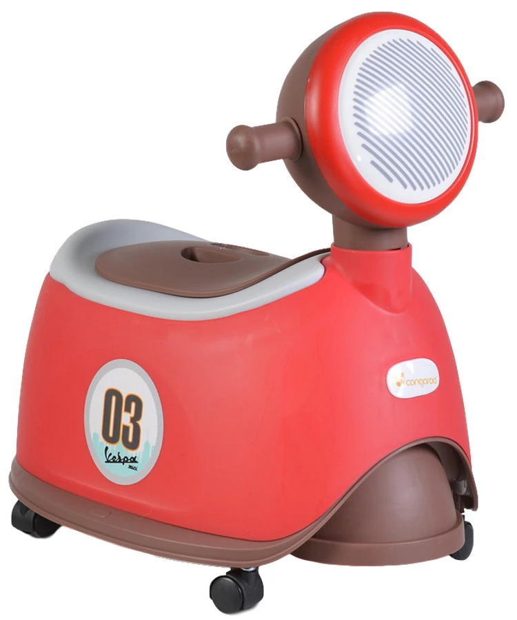 Cangaroo Mini Vespa 2-in-1 Red Potje 107948 Cangaroo Mini Vespa 2-in-1 Red Potje 107948 -Bekende Babyartikelen Winkel Cangaroo Mini Vespa 2 in 1 Red Potje 107948