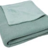 Jollein Basic Knit Forest Green / Fleece 100 X 150 Cm Ledikantdeken 517-522-65219 -Bekende Babyartikelen Winkel Jollein Basic Knit Forest Green Fleece 100 x 150 cm Ledikantdeken 517 522 65219 voorkant clipped rev 1