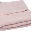 Jollein Basic Knit Pale Pink / Fleece 100 X 150 Cm Ledikantdeken 517-522-65310 -Bekende Babyartikelen Winkel Jollein Basic Knit Pale Pink Fleece 100 x 150 cm Ledikantdeken 517 522 65310 5 clipped rev 1