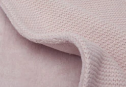 Jollein Basic Knit Pale Pink / Fleece 100 X 150 Cm Ledikantdeken 517-522-65310 -Bekende Babyartikelen Winkel Jollein Basic Knit Pale Pink Fleece 100 x 150 cm Ledikantdeken 517 522 65310 6
