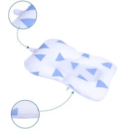 Sevibaby Cozy Triangle Blue Baby Badkussen 69-100 -Bekende Babyartikelen Winkel Sevibaby Cozy Triangle Blue Baby Badkussen 69 100 5