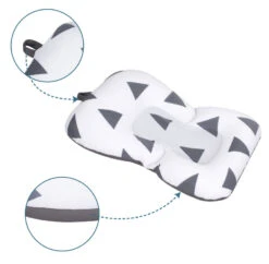 Sevibaby Cozy Triangle Grey Baby Badkussen 69-141 6 Sevibaby Cozy Triangle Grey Baby Badkussen 69-141 -Bekende Babyartikelen Winkel Sevibaby Cozy Triangle Grey Baby Badkussen 69 141 5