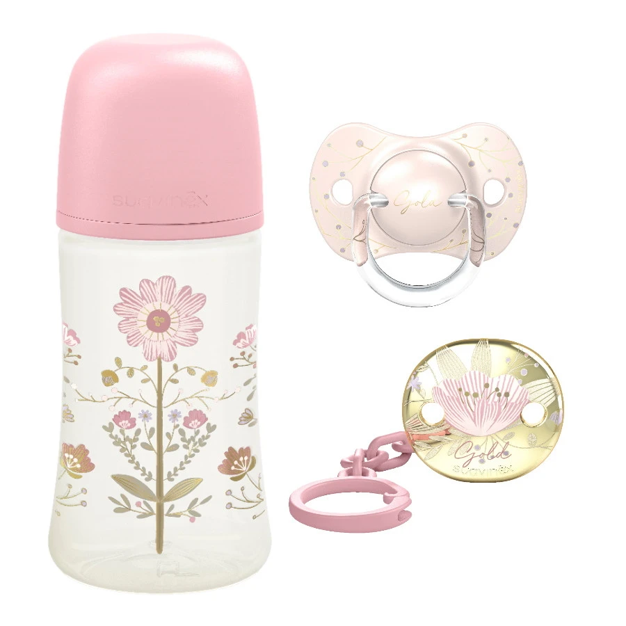 Suavinex Gold Pink Gift Set SXSGZ1080231 Suavinex Gold Pink Gift Set SXSGZ1080231 -Bekende Babyartikelen Winkel Suavinex Gold Pink Gift Set SXSGZ1080231.0
