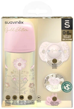 Suavinex Gold Pink Gift Set SXSGZ1080231 7 Suavinex Gold Pink Gift Set SXSGZ1080231 -Bekende Babyartikelen Winkel Suavinex Gold Pink Gift Set SXSGZ1080231.1