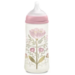 Suavinex Gold Large Flow Roze 360 Ml Silicone Fles SXSGX3080200 -Bekende Babyartikelen Winkel Suavinex Gold Slow Flow Roze 360 ml Silicone Fles SXSGX3080200 2