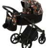 Adamex Porto Flowers Black 2-in-1 Kinderwagen FL-1 -Bekende Babyartikelen Winkel adamex porto flowers black 2 in 1 kinderwagen fl 1 01 1920x1920