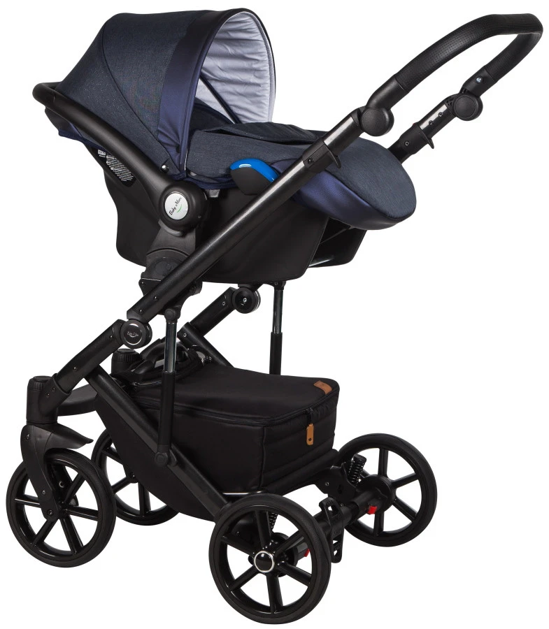 Baby Merc Mosca Denim 3-in-1 Kinderwagen incl. Autostoel MO/MO01/B Baby Merc Mosca Denim 3-in-1 Kinderwagen Incl. Autostoel MO/MO01/B -Bekende Babyartikelen Winkel baby merc mosca denim 3 in 1 kinderwagen incl. autostoel mo mo01 b 2