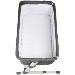 Babygo Together Dark Grey Wieg Aan Bed 460-4 -Bekende Babyartikelen Winkel babygo together dark grey wieg aan bed 460 4 6