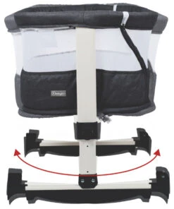 Babygo Vivaldi Dark Grey Wieg Aan Bed 4653 -Bekende Babyartikelen Winkel babygo vivaldi dark grey wieg aan bed 4653 5