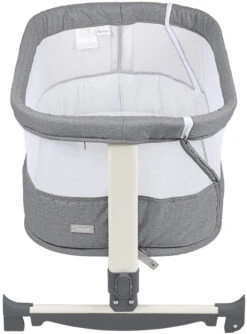 Babygo Vivaldi Grey Wieg Aan Bed 4651 -Bekende Babyartikelen Winkel babygo vivaldi grey wieg aan bed 4651 2