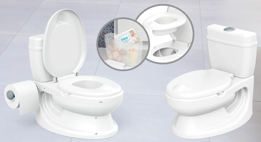 Babygo Wit Potje 9007-1 Babygo Wit Potje 9007-1 -Bekende Babyartikelen Winkel babygo wit potje incl. toiletverkleiner en opstapje 9007 1 3