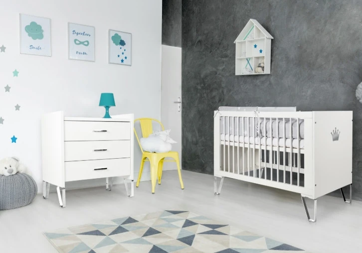 Ledikant Laura 60x120 cm Ledikant Laura 60x120 Cm -Bekende Babyartikelen Winkel babykamer laura