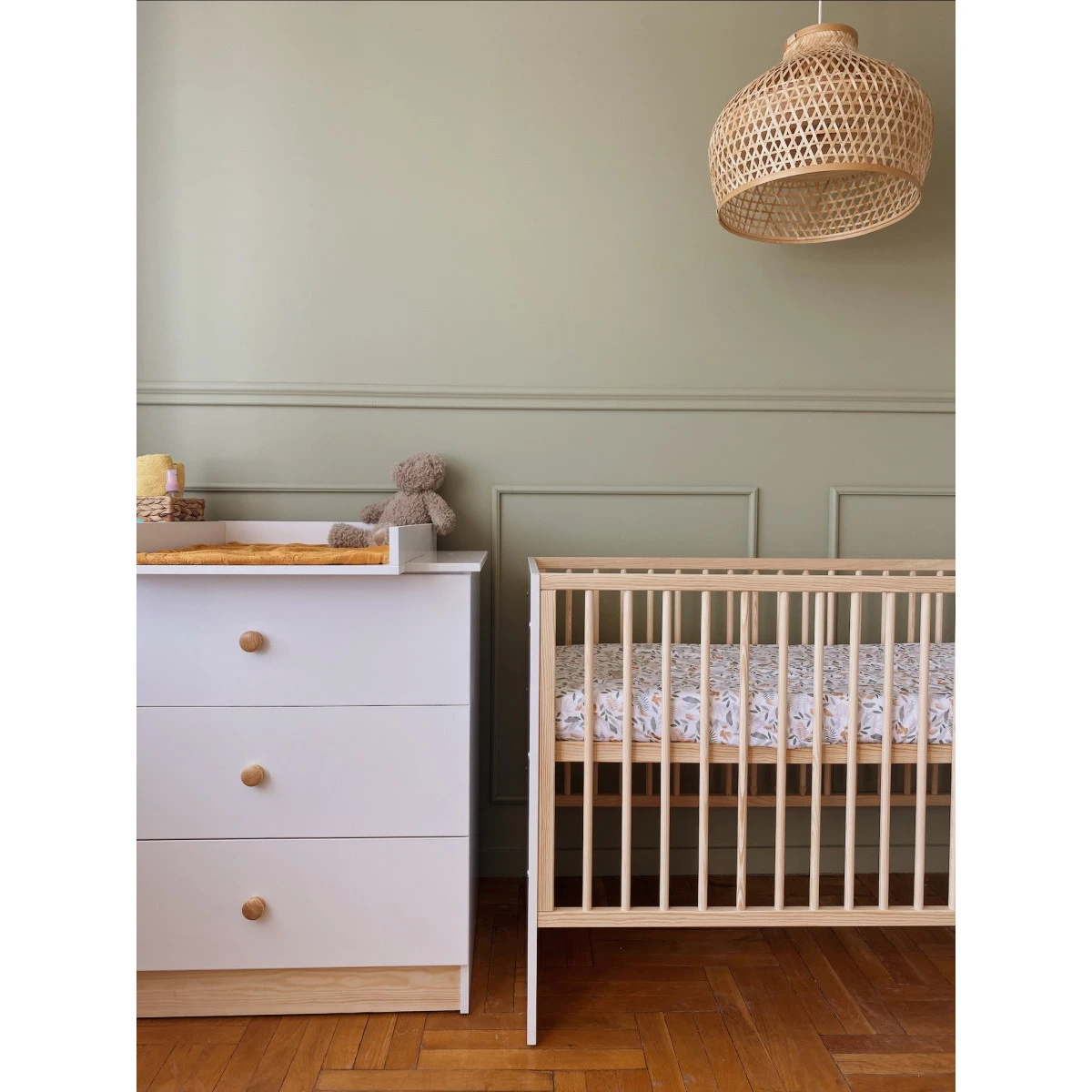 Commode Milly Wit Commode Milly Wit -Bekende Babyartikelen Winkel babykamermillyledikantcommodesfeer6 1