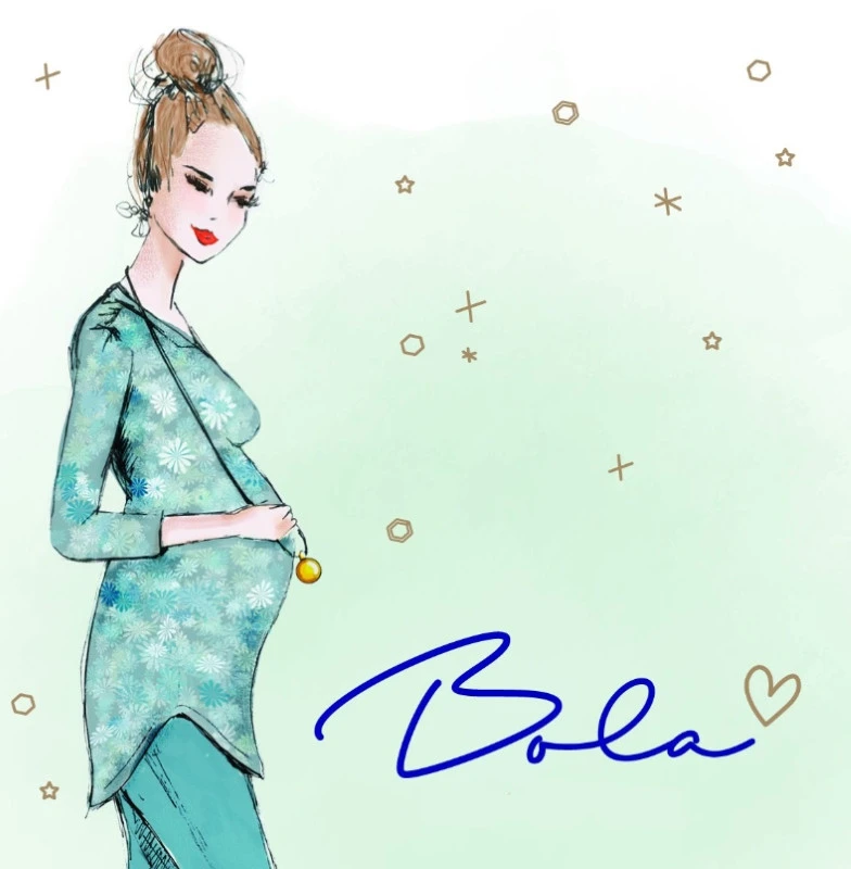 Babylonia Bola Ster/Maan Zwangerschapsketting met Babybel VF101 Babylonia Bola Ster/Maan Zwangerschapsketting Met Babybel VF101 -Bekende Babyartikelen Winkel babylonia bola 10