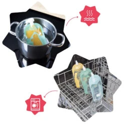 Badabulle 15 Stuks Herbruikbare Knijpzakjes B004500 -Bekende Babyartikelen Winkel badabulle 15 stuks herbruikbare knijpzakjes b004500 4 1920x1920