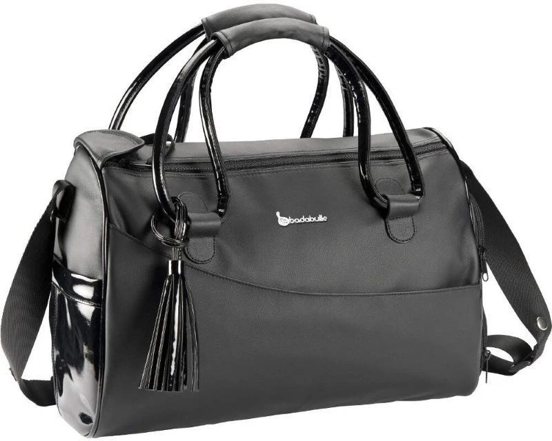 Badabulle Glossy Black Luiertas B043011 Badabulle Glossy Black Luiertas B043011 -Bekende Babyartikelen Winkel badabulle glossy black luiertas 1