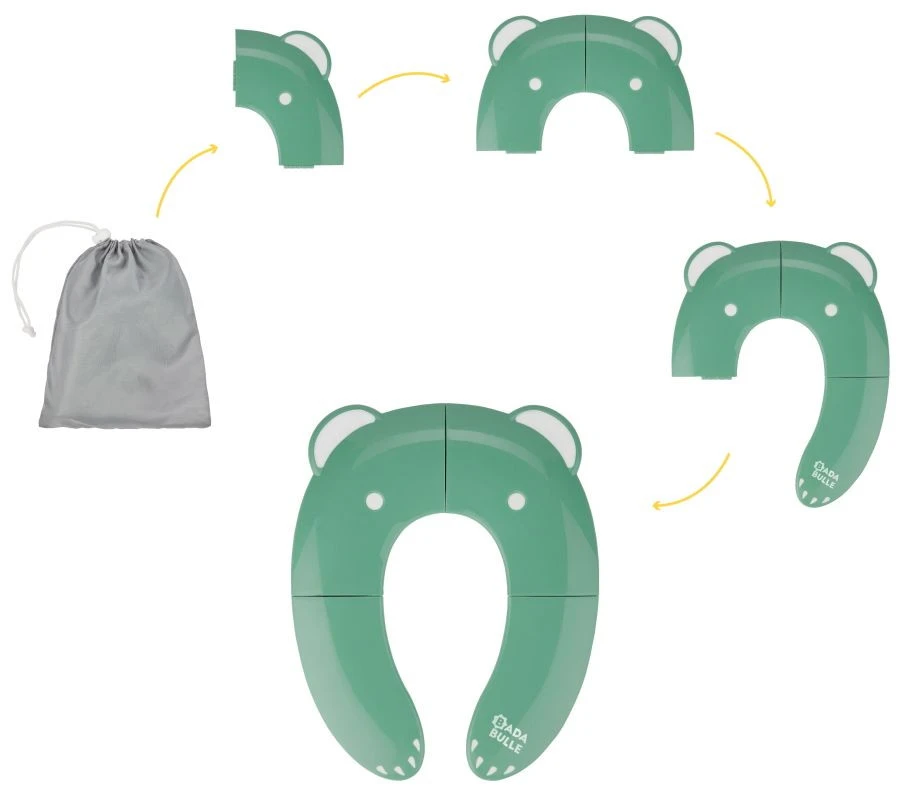 Badabulle Groen Toiletverkleiner B027009 Badabulle Groen Toiletverkleiner B027009 -Bekende Babyartikelen Winkel