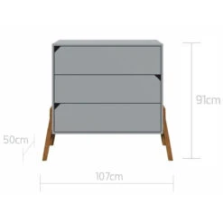 Bellamy Lotta Grey Babykamer: Ledikant/Juniorbed, Commode En 2-Deurskast 10 Bellamy Lotta Grey Babykamer: Ledikant/Juniorbed, Commode En 2-Deurskast -Bekende Babyartikelen Winkel bellamy lotta grey commode loszkomo 4 2