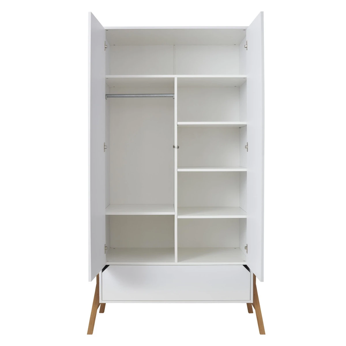 Bellamy Lotta Snow Babykamer: Ledikant/Juniorbed, Commode en 2-Deurskast Bellamy Lotta Snow Babykamer: Ledikant/Juniorbed, Commode En 2-Deurskast -Bekende Babyartikelen Winkel bellamy lotta snow 2 deurskast lobisz2d 2 1