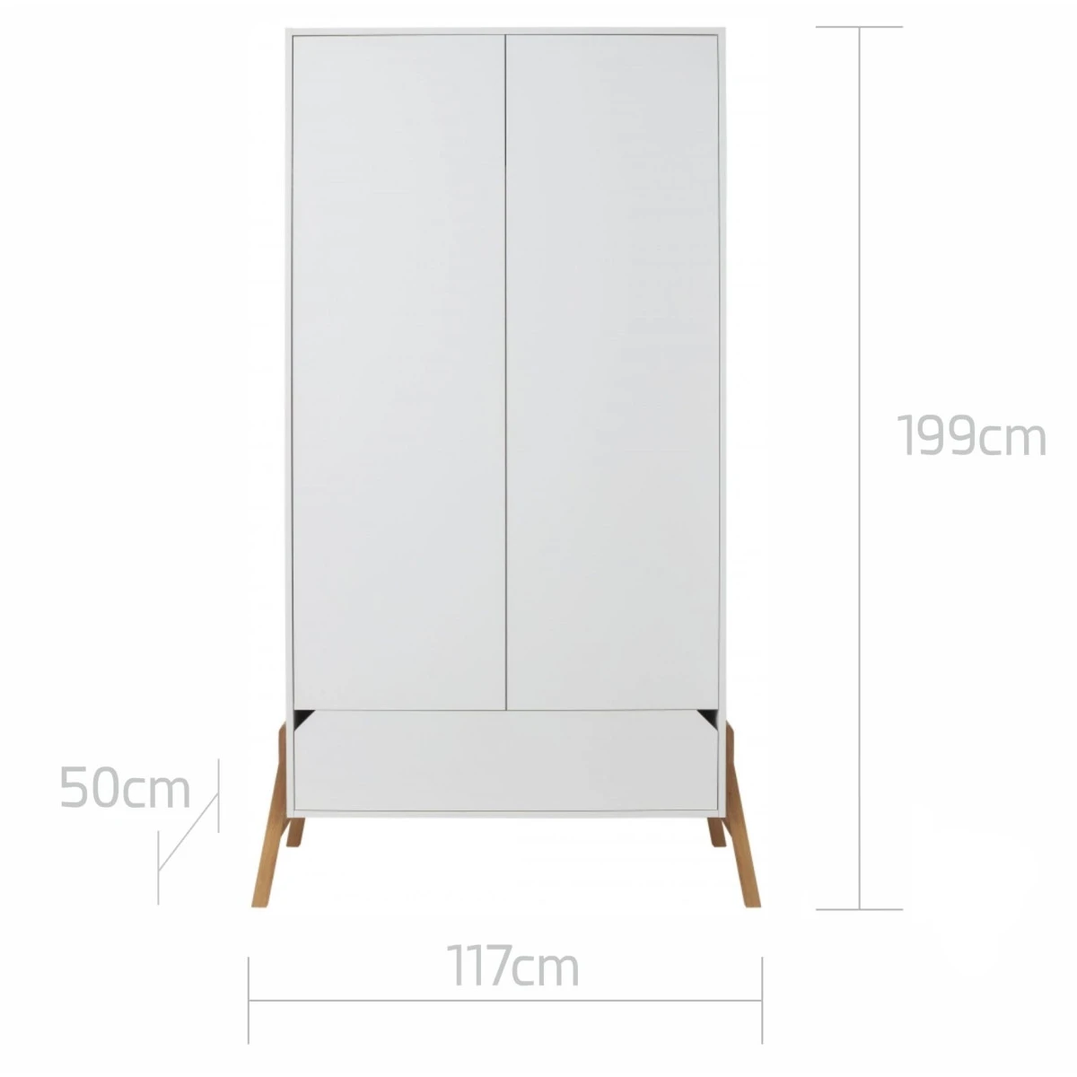 Bellamy Lotta Snow Babykamer: Ledikant/Juniorbed, Commode en 2-Deurskast Bellamy Lotta Snow Babykamer: Ledikant/Juniorbed, Commode En 2-Deurskast -Bekende Babyartikelen Winkel bellamy lotta snow 2 deurskast lobisz2d 3 1