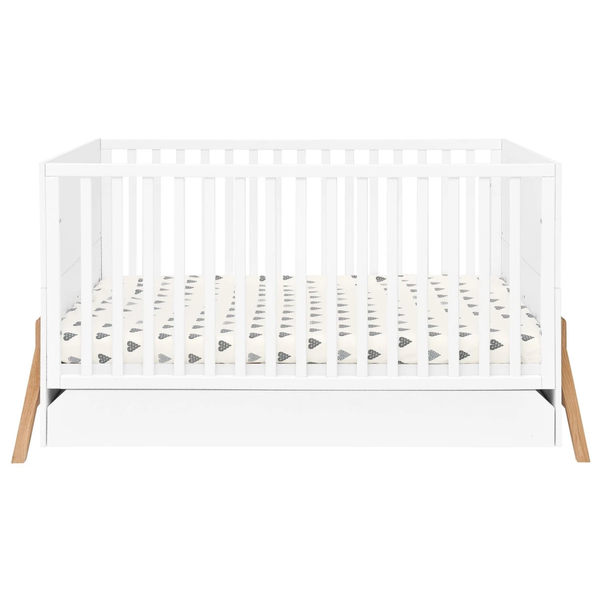 Bellamy Lotta Snow 70 X 140 Cm Ledikant/Juniorbed LOBILO70 -Bekende Babyartikelen Winkel