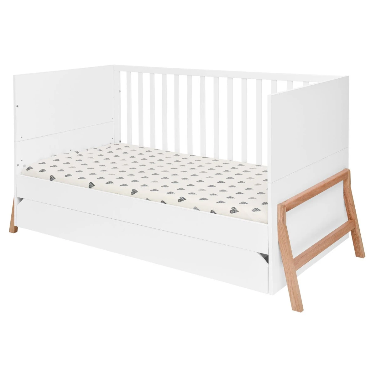 Bellamy Lotta Snow 70 X 140 Cm Ledikant/Juniorbed LOBILO70 -Bekende Babyartikelen Winkel