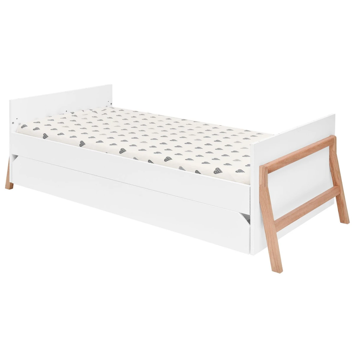 Bellamy Lotta Snow 70 X 140 Cm Ledikant/Juniorbed LOBILO70 -Bekende Babyartikelen Winkel