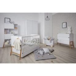Bellamy Lotta Snow 2-Deurskast LOBISZ2D -Bekende Babyartikelen Winkel bellamy lotta snow babykamer 1 2