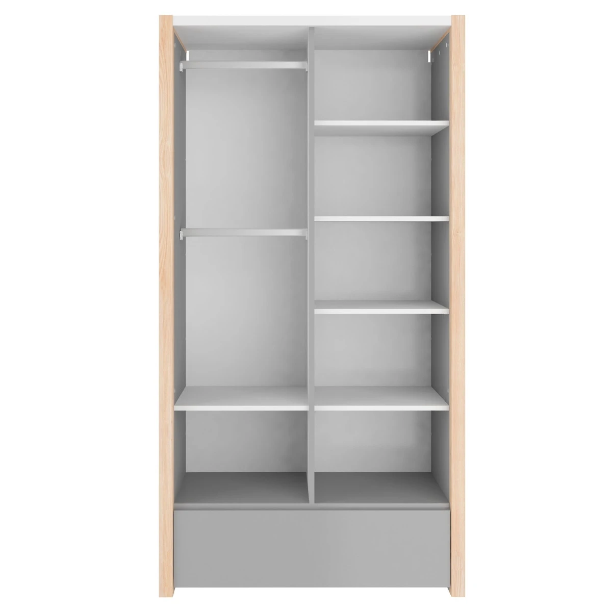 Bellamy Pinette Babykamer: Ledikant/Juniorbed, Commode en 2-Deurskast Bellamy Pinette Babykamer: Ledikant/Juniorbed, Commode En 2-Deurskast -Bekende Babyartikelen Winkel bellamy pinette 2 deurskast pibssz2d 3 1