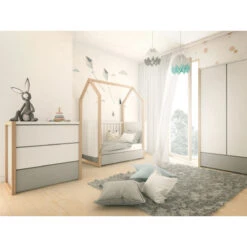 Bellamy Pinette Babykamer: Ledikant/Juniorbed, Commode En 2-Deurskast 18 Bellamy Pinette Babykamer: Ledikant/Juniorbed, Commode En 2-Deurskast -Bekende Babyartikelen Winkel bellamy pinette babykamer 08 1