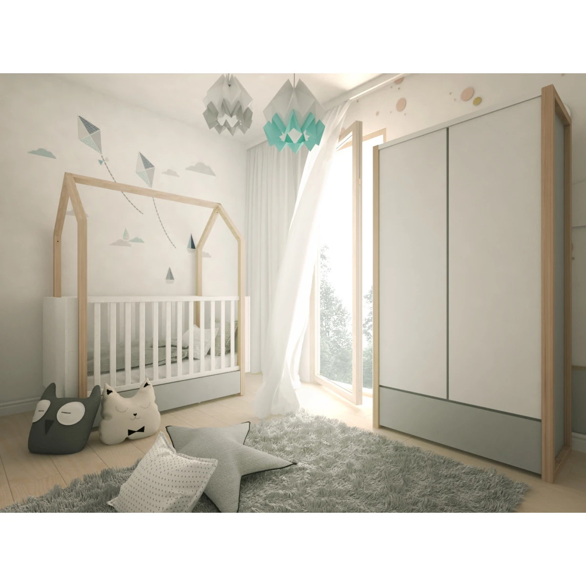Bellamy Pinette 70 x 140/160 cm Ledikant/Juniorbed PIBSLO70 Bellamy Pinette 70 X 140/160 Cm Ledikant/Juniorbed PIBSLO70 -Bekende Babyartikelen Winkel bellamy pinette babykamer 09