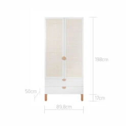 Bellamy Ratata 2-Deurskast RABISZ2D 9 Bellamy Ratata 2-Deurskast RABISZ2D -Bekende Babyartikelen Winkel bellamy ratata 2 deurskast rabisz2d 1