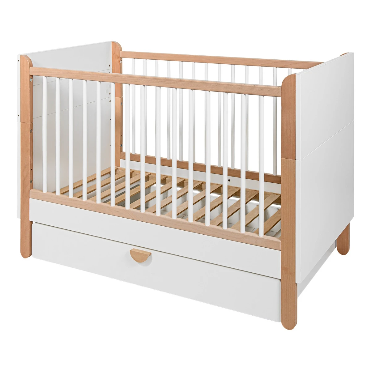 Bellamy Ratata Babykamer: Ledikant, Commode en 2-Deurskast Bellamy Ratata Babykamer: Ledikant, Commode En 2-Deurskast -Bekende Babyartikelen Winkel
