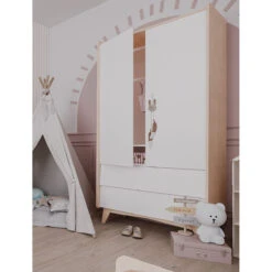Bellamy So Sixty 2-Deurskast SSBISZ2D -Bekende Babyartikelen Winkel bellamy so sixty babykamer 03
