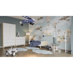 Bellamy So Sixty Babykamer: Ledikant/Juniorbed, Commode En 2-Deurskast -Bekende Babyartikelen Winkel bellamy so sixty babykamer 04 1