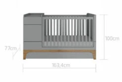 Bellamy UP! Grey 70 X 120/160 Cm 2-in-1 Meegroei Ledikant En Commode 15 Bellamy UP! Grey 70 X 120/160 Cm 2-in-1 Meegroei Ledikant En Commode -Bekende Babyartikelen Winkel bellamy up grey 70 x 120 160 cm 2 in 1 meegroei ledikant en commode 8