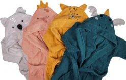 Blush & Blossom Dragon Diego 0-1jr Badstof Badjas TR-BB4206 -Bekende Babyartikelen Winkel bluch blossom bathrobe 1