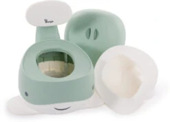 Bo Jungle Walvis Pastel Blauw Potje B410440 -Bekende Babyartikelen Winkel bo jungle whale blue2